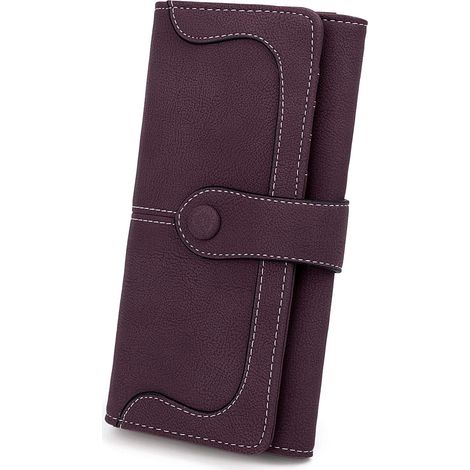 Portefeuille d'embrayage pour femmes (violet) (1/2)