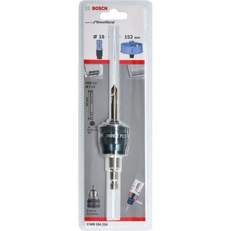Adattatore Power-Change + Hex 8,7mm (3/8) 7,15x65mm HSS-G seghe a tazza 16-152mm BOSCH