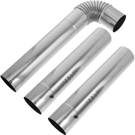 de 3 tuyaux droits de 300 mm et adaptateur coudé pour (1/5)