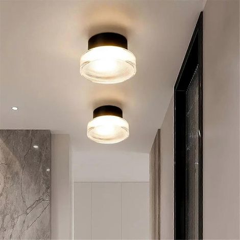 2 moderne LED-Wandleuchten für das Wohnzimmer mit LED-Streifen – transparent (1/5)