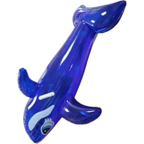 Bouée gonflable pour adulte en forme de baleine, grande et mignonne, idéale pour la natation et le surf. (1/5)