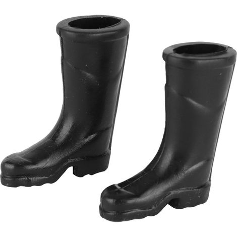 1 Paire de Bottes de Pluie Miniatures pour Maison de Poupée 1:12, Accessoire Décoratif Simulé (1/5)