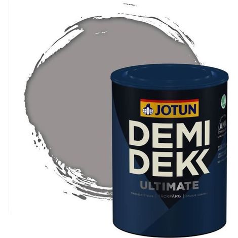 Peinture Bois - DEMI DEKK ULTIMATE - Satinée - RAL 7036 - 0,75L (1/2)