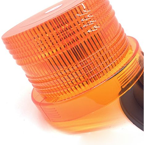 Balise lumineuse clignotante de signalisation 13200LM LED à faible consommation, stroboscope de sécurité jaune pour usine (1/5)