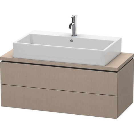 L-CUBE mobile consolle basso 400x1020x477mm lino