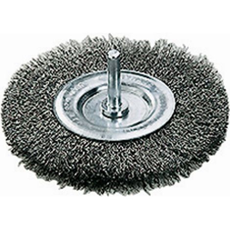 Bosch 2609256526 Spazzola a Disco per Trapani, Filo Ondulato, 6 x 8 x 50 mm (1/3)