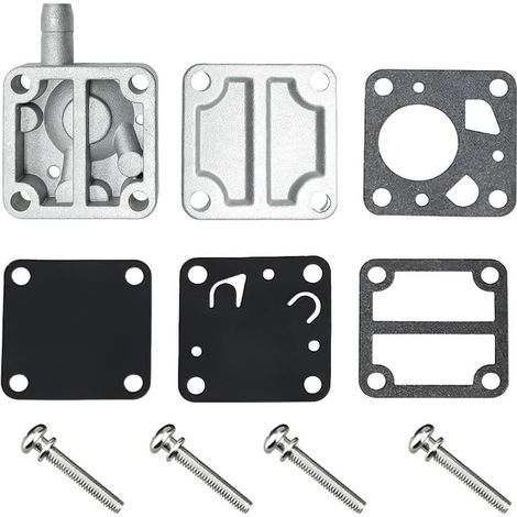 Kit pour Pompe à Carburant 6E0-24412-00 pour Moteur Hors-bord 4HP 5HP 6HP - Remplacement Direct pour Carburateur pour marin (1/5)