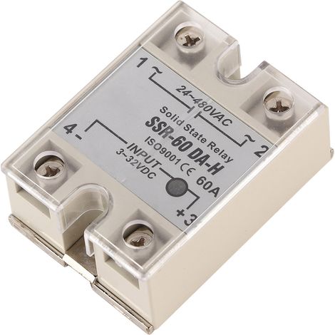 Relais statique DCAC SSR avec interrupteur sans contact haute qualité SSR60ADAH (1/5)