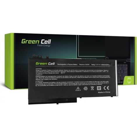 GREEN CELL AKKU DE117 RYXXH FÜR DELL LATITUDE 12 5250 E5250 14 E5450 15 E5550 11 3150 3160 2900MAH 10,8V/11,1V (1/5)
