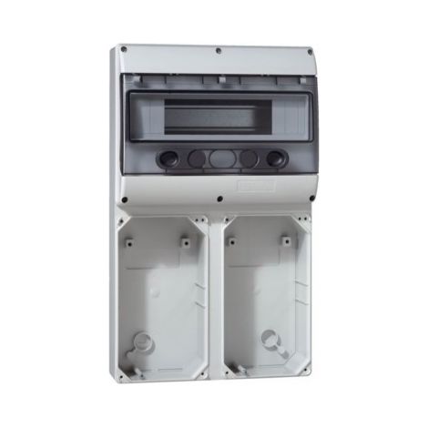 Embase P17 441x265mm avec rail 13 modules jusqu'à 4 prises 16A pour composer un coffret P17 LEGRAND 057705 (1/2)