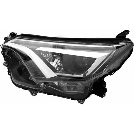 Phare avant gauche Led fond noir Toyota Rav4 4 phase 2 2015-2019