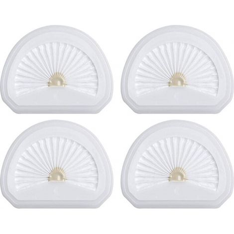 Lot de 4 filtres d'aspirateur à main compatibles avec Black et Decker VLPF10 Filtre de rechange et aspirateur à main Dustbuster HLVA315J HLVA320J00 N575266, remplace la pièce N600601 (1/5)