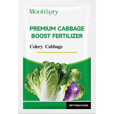 MOONSPRY vegetable fertilizer, fertilizer for indoor and outdoor fruit and vegetable gardens, for cabbage and celery, to promote nutrient growth and care (1/5)