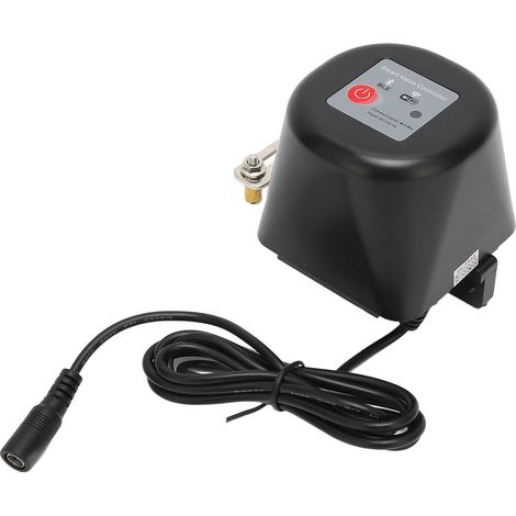 Vanne d'eau intelligente à commande à distance Wi-Fi avec minuterie et régulation de gaz pour canalisations d'eau domestiques (prise US, 100-240 V). (1/5)