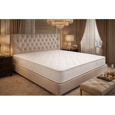 Matelas 140x200  - Hauteur 20 cm Soutien Ferme et Durable en Mousse Polyuréthane – 2 Faces de Couchage – Certifié CertiPUR & OEKO-TEx – Modèle Yellow 20