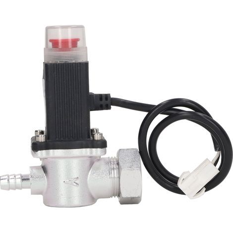 Ventilsteuerung, Gasalarm-Set, Notabsperrventil für Gas und Flüssigkeiten, Leckagealarm-Detektor-Set, AC90–240 V, EU-Stecker (1/5)