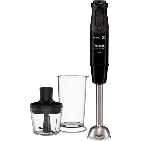 Tefal OptiChef HB641838 Batidora Negra 800W 0,8L (1/2)