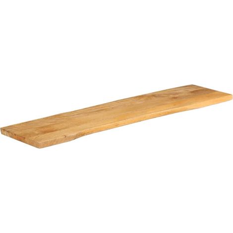 Maison Exclusive - Piano Tavolo 160x40x2,5 cm Bordi Vivi in Legno Massello Mango (1/5)