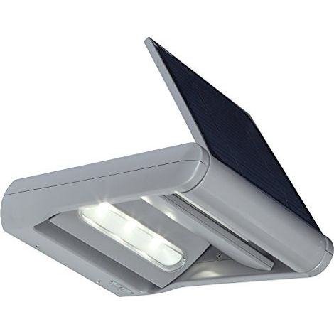 Greenblue Lampada solare LED grigia 12W 1200lm da esterno (1/4)