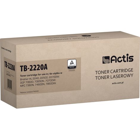 ACTIS TB-2220A Toner - Ersatz für Brother TN-2220, 2600 Seiten