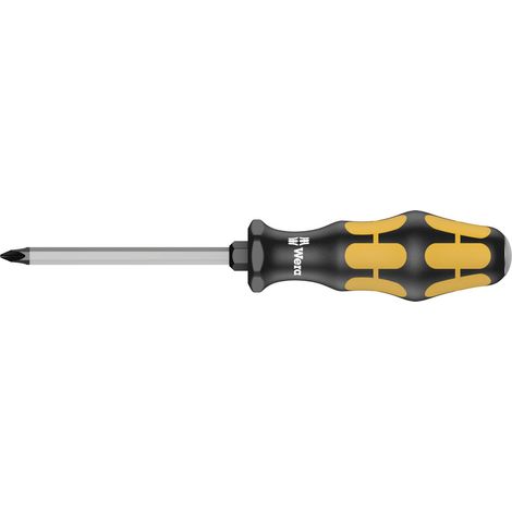 Tournevis pour vis cruciformes PZ, PZ 3 x 150 mm, Noir/jaune (1/5)