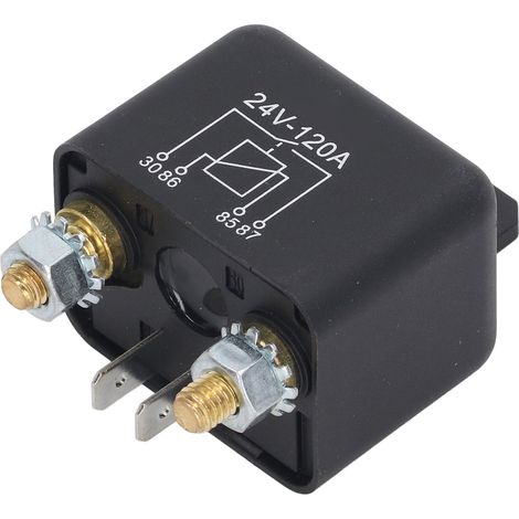 Relais de Démarrage 24V 120A 4 Pôles, Bobine en Laiton pour Moteur Haute Performance et Démarrage Efficace (1/5)