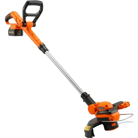 Desbrozadora inalámbrica de 21 V, ancho de corte de 25 cm, 2 baterías de 4,0 Ah.