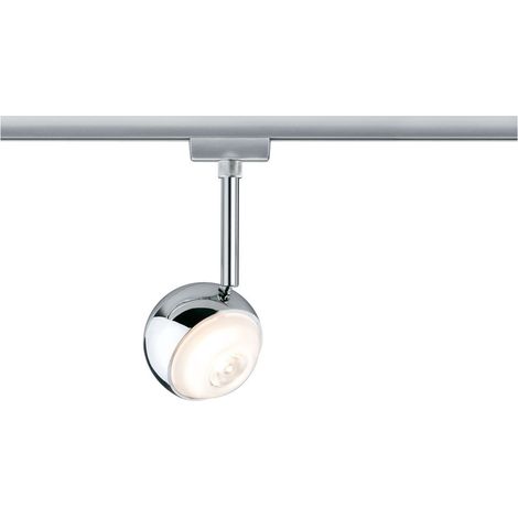 Paulmann Capsule II Lampada per sistema su binario URail LED a montaggio fisso 6 W LED (monocolore) Cromo (opaco), Crom (1/5)