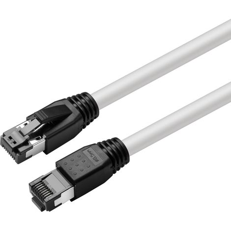 MicroConnect CAT8.1 S/FTP 1,5m weiß geschirmt LSZH,AWG 24