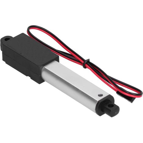 Mini actionneur linéaire électrique étanche, Micro petit mouvement, DC12V, course de 50mm pour Robot DIYForce 90N, vitesse 9.5 mm/s