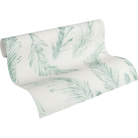 A.S. Creation Four Seasons  358964  Vliestapete Naturoptik  0.53 m x 10.05 m  Grün (1/5)
