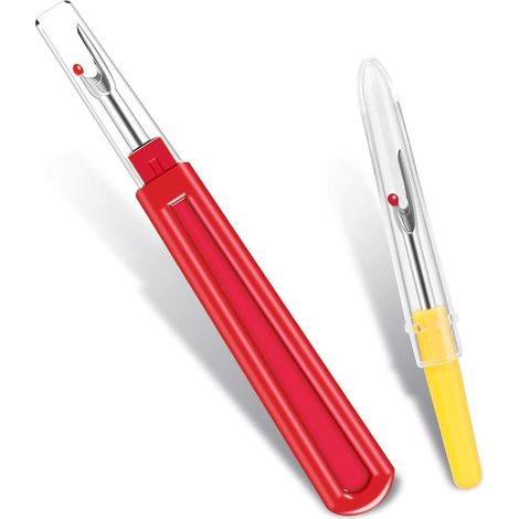 Nahttrenner Set 2 Größen Faden Trenner Seam Ripper Kit Hand Nähen Sticken (1/5)