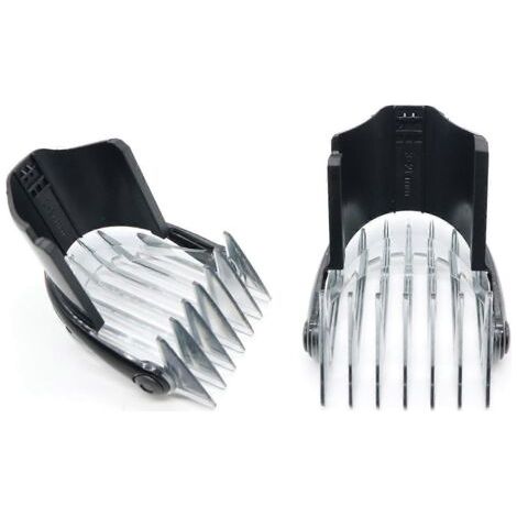 Haarschneidemaschinenkamm 3-21 mm QC5010 QC5050 QC5053 QC5070 (2er-Pack) (1/5)
