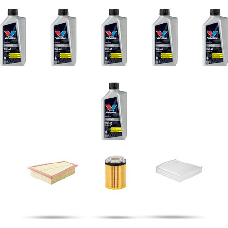 Kit tagliando 3 FILTRI e 6L OLIO compatibile con Mercedes CLA (C117,X117) 220 4Matic 135kw Dal 2016 (1/5)