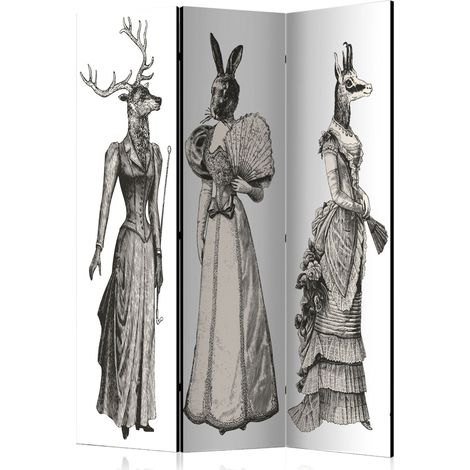 Paravento - Chic Zoo [Room Dividers] - 135x172 (1/4)
