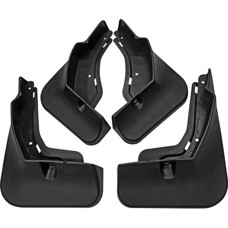 Mud flaps and fenders, adapted to the tires of the BYD Song PLUS 2020-2022 vehicles and modified for the BYD Song PLUS 2021 models.