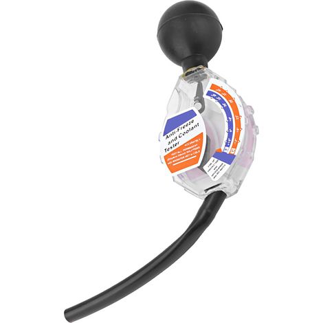 Testeur de liquide de refroidissement à cadran - Densitomètre antigel précis pour diagnostic rapide (1/5)