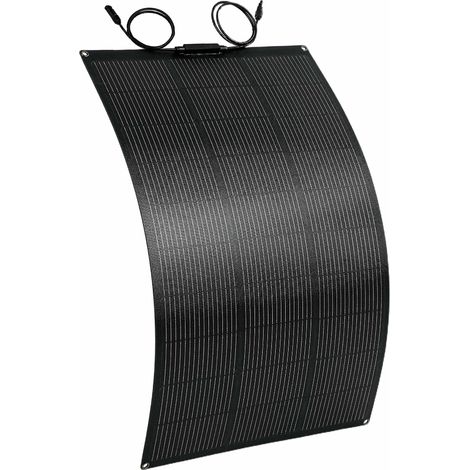 100-W-Flexibles Solarpanel, 24,6 % Wirkungsgrad, Dual-USB