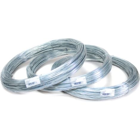 rouleau d&39A cheveau de bobine 27 mt de fil d&39acier galvanisA Ligature de 0,9 mm