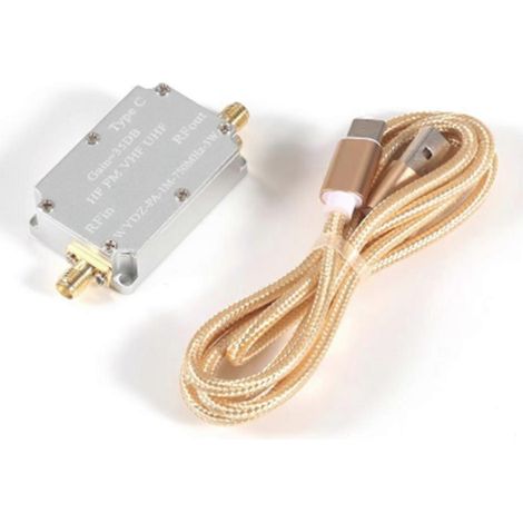 Émetteur FM HF/VHF/UHF à large bande 1 m-750 m 3 W pour amplificateur de puissance RF et amplificateur de puissance ondes courtes avec boîtier (1/5)