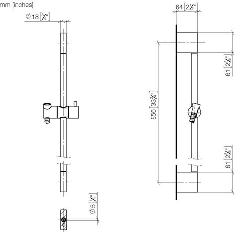 DORNBRACHT 26413979-39 Garniture de douche SERIENNEUTRAL 26413979 (1/2)