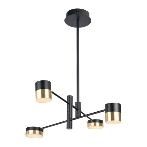 Suspension industrielle LED 28W Ø82 4L Maxlight Puma