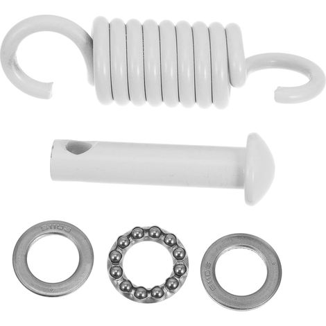 Accessoires pour Fauteuil Suspendu Et Hamac à Ressort pour Balancelle De Porche, Kit Complet Ressort Amortisseur, Visserie Et Roulement en Acier Silen