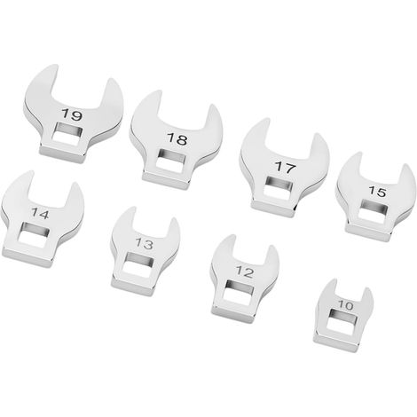 Jeu de clés à cliquet en acier au carbone avec poignée ergonomique adaptée à diverses applications Entretien efficace Travail professionnel Clé à poignée (1/4)