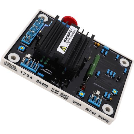 Automatischer Spannungsregler für bürstenlose Generatoren (AVR) mit Lichtmaschinenerregung 95–132 V AC, 190–264 V AC, EA460 (1/5)