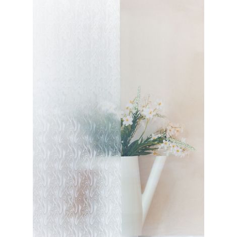 Adhésif décoratif pour vitre Fumée opaque 200 x 67,5cm Blanc (1/3)