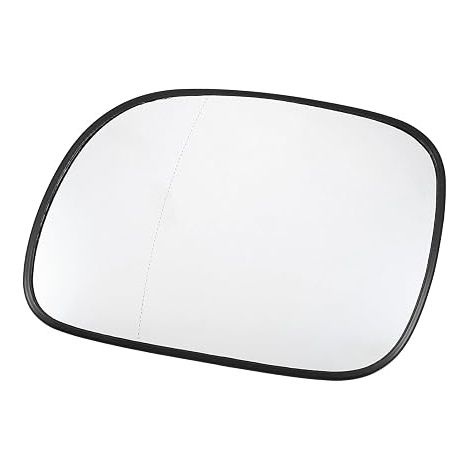 Auto Rétroviseur Gauche Côté Chauffé Miroir Verre Rechange Support Plaque Remplacement Voiture (1/5)
