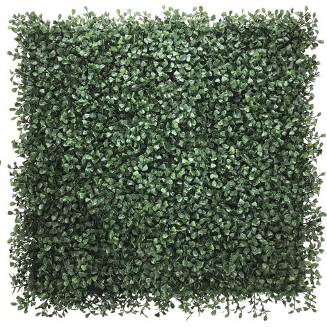Tapis / mur végétal / jardin vertical LEAFLUXE 1 50 x 50 cm vert hjh LIVING (1/5)