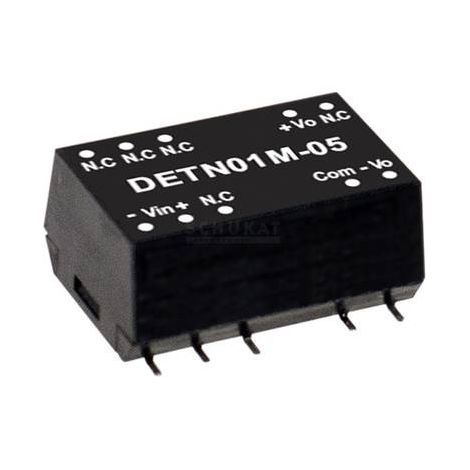 Mean Well DETN01L-15 Modulo convertitore DC / DC 34 mA 1 W Num. uscite: 2 x Contenuto 1 pz.