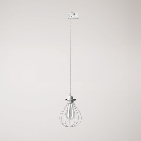 Creative Cables - Suspensão com abajur Drop cage para carris - lâmpada incluída